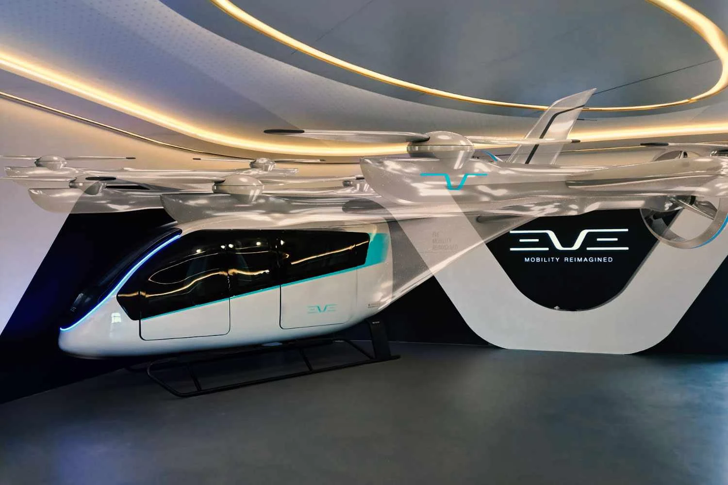 Eve's eVTOL mockup