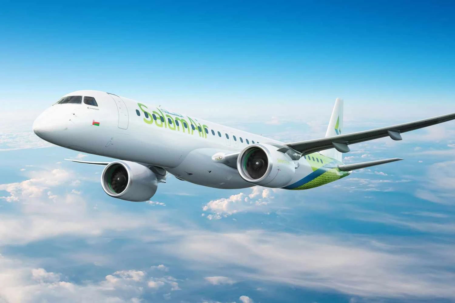 SalamAir ordered six E195-E2 (Embraer)