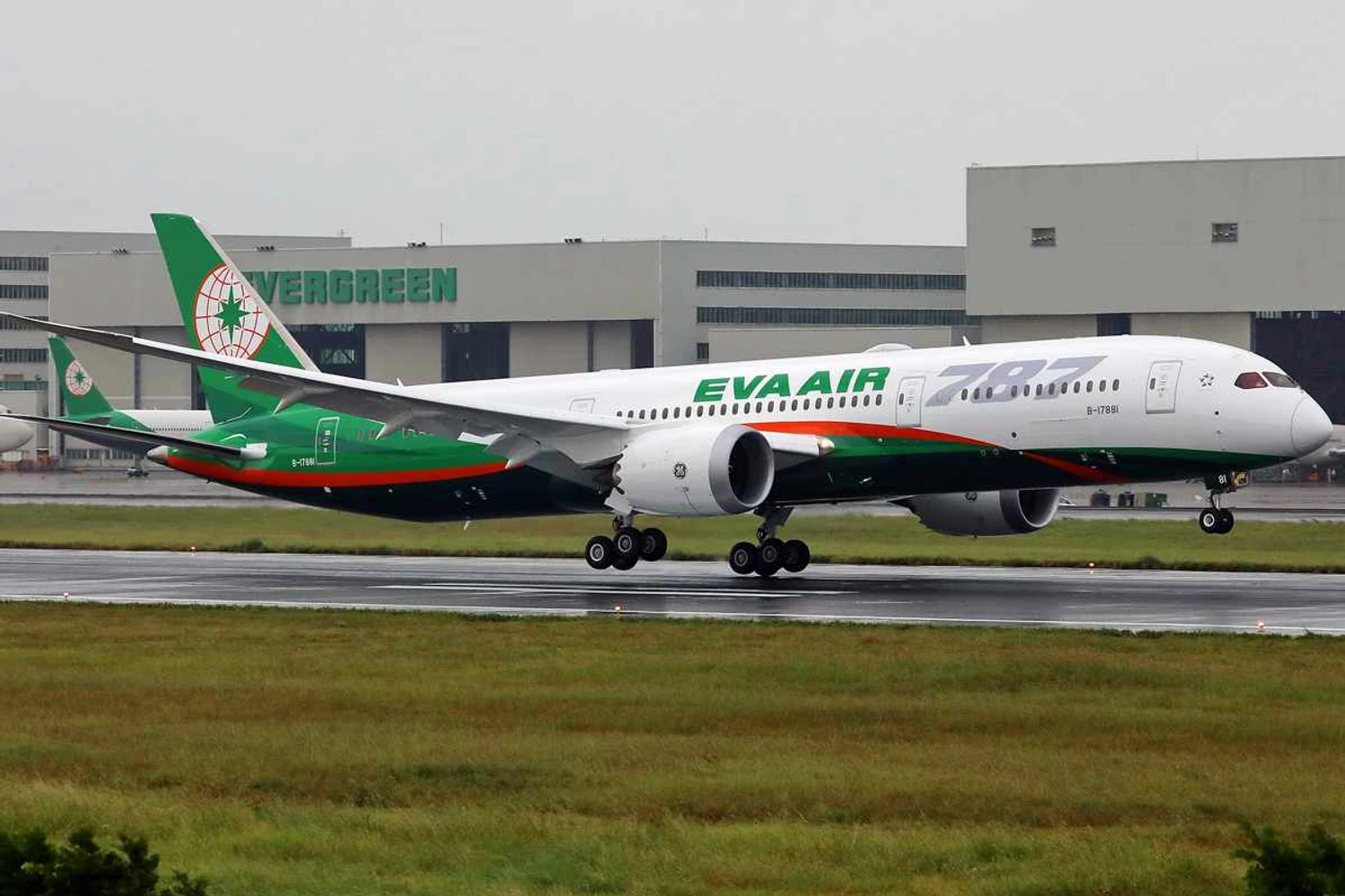 Boeing 787-9 da Eva Airways, de Taiwan (湯小沅/Creative Commons)