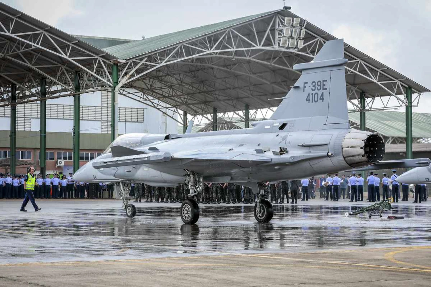 A FAB tem uma encomenda de 36 caças Gripen, mas que deverá ser ampliada (FAB)