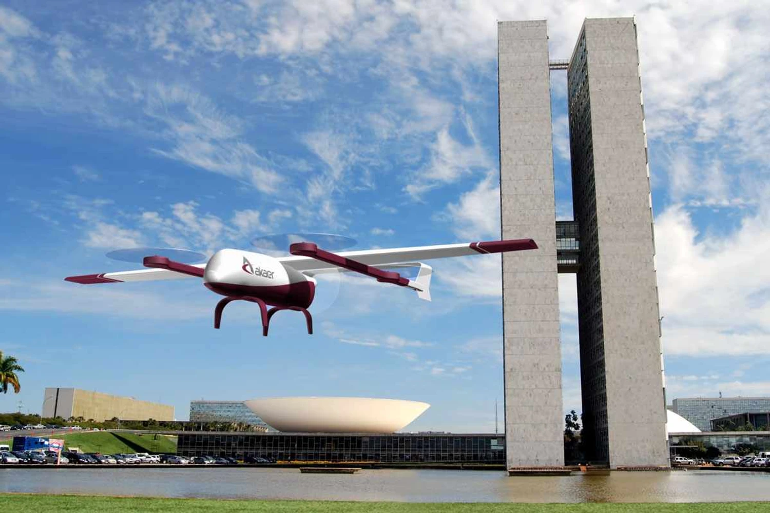 AKR-H2: modelo é proposto como um eVTOL de carga para uso civil e militar (Divulgação)