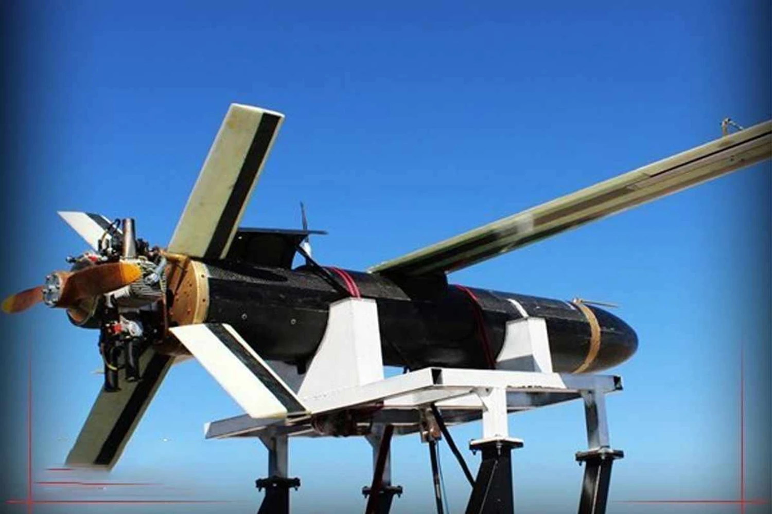 Motor a pistão simples: o ruído característicos dos drones iranianos virou a "trilha sonora" da guerra da Ucrânia (Reprodução)