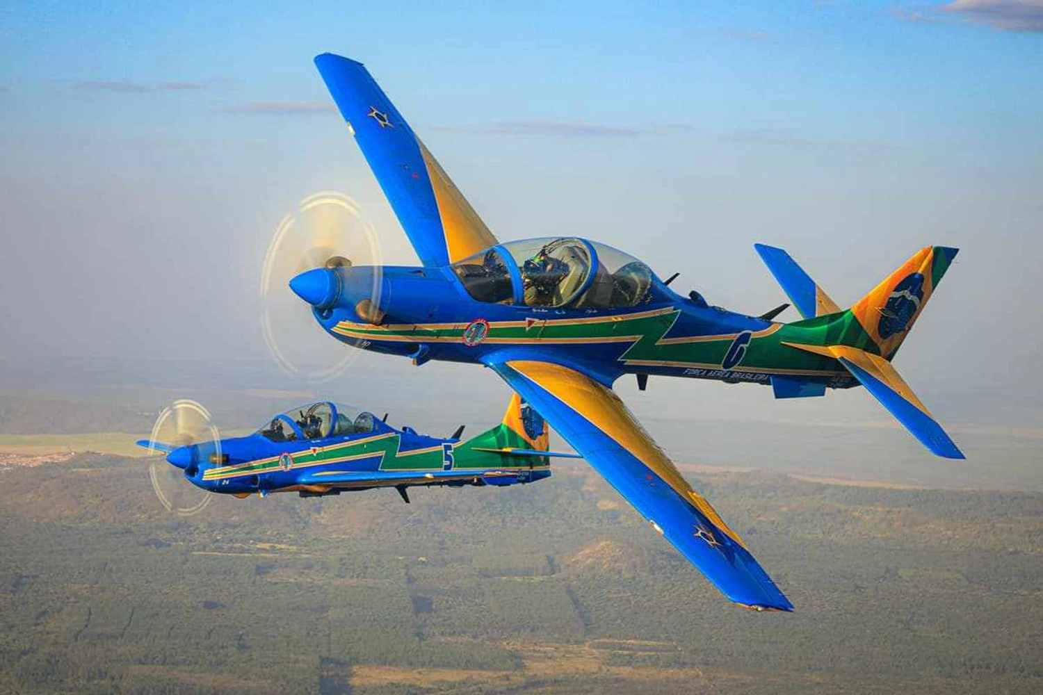 O Super Tucano se apresenta com EDA da FAB desde 2013 (FAB)