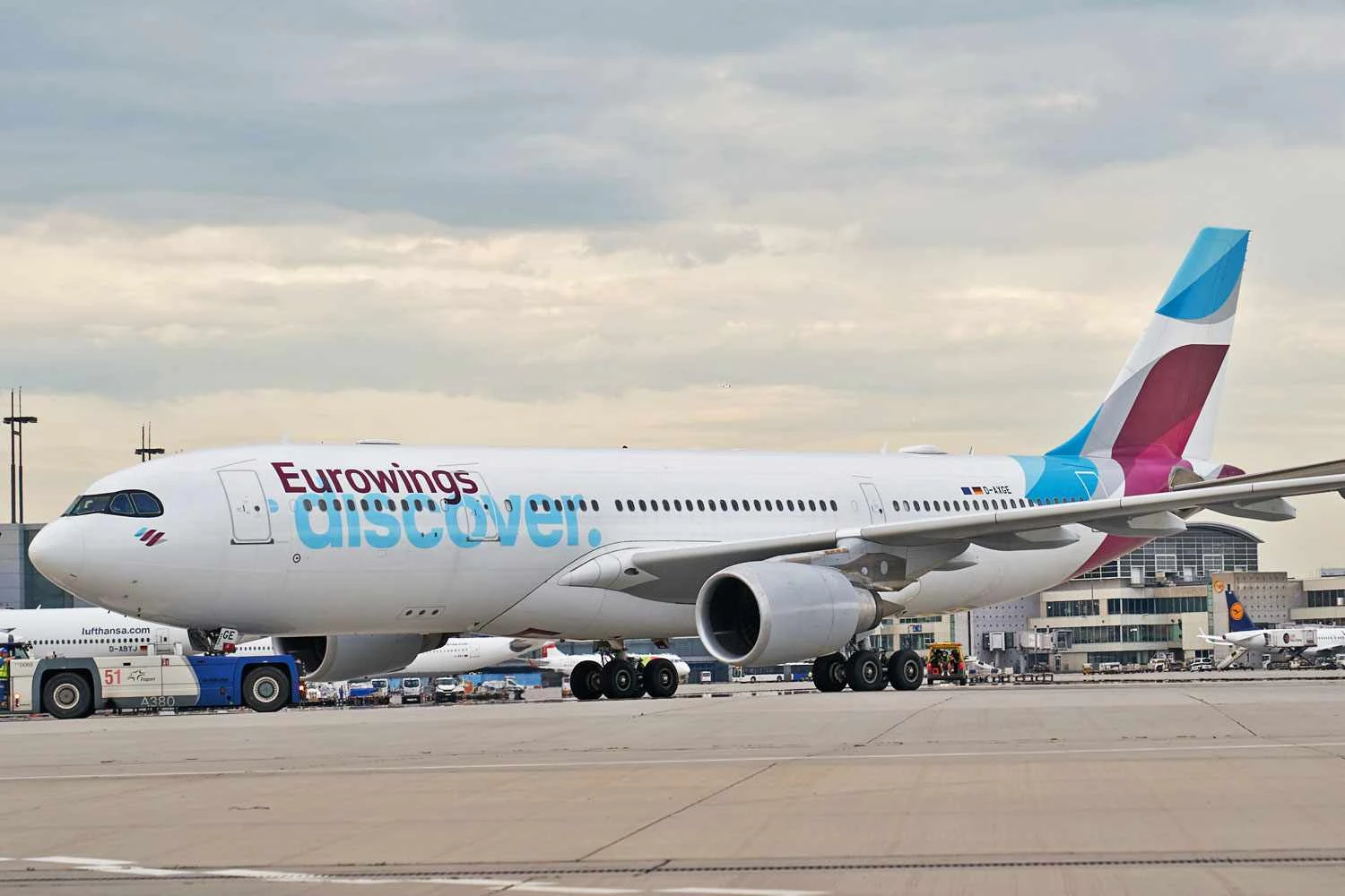 Ainda como Eurowings Discover, a empresa aérea estreou seus voos em julho de 2021 (Lufthansa)