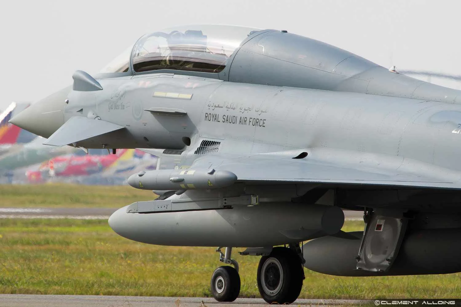 Eurofighter Typhoon da Força Aérea Real Saudita (Clement Alloing)