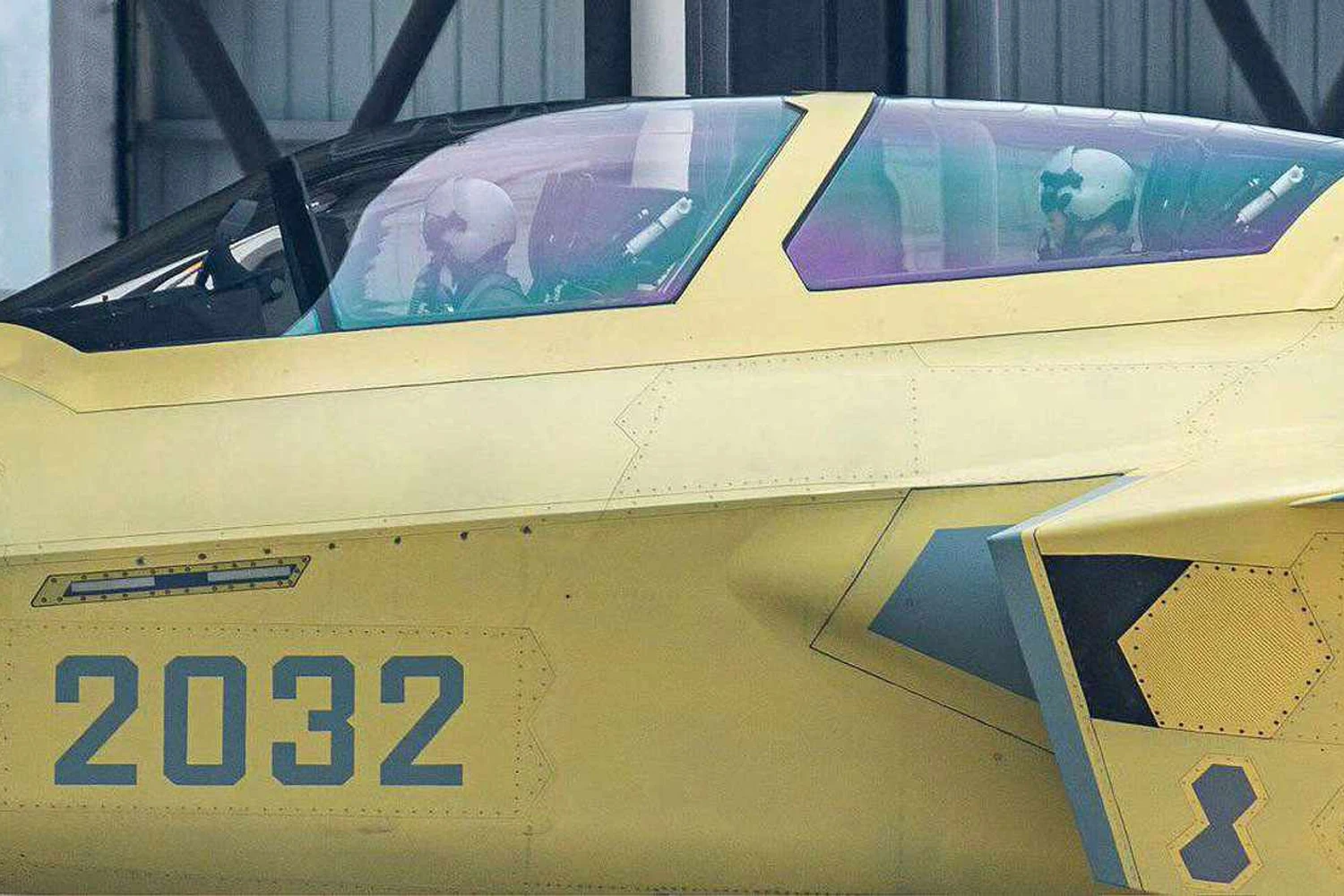 Two-seat J-20 fighter (Social media)