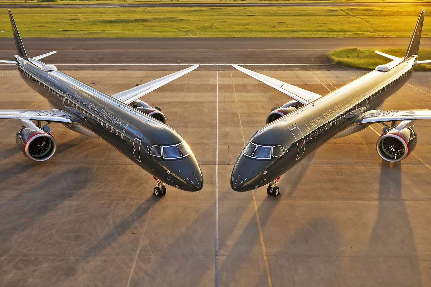 Os dois jatos foram arrendados pela Azorra (Embraer)