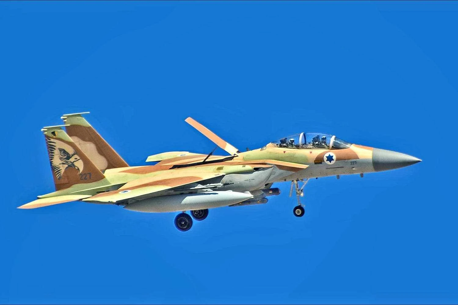 Caça F-15 de Israel (Tomáz de Coro)