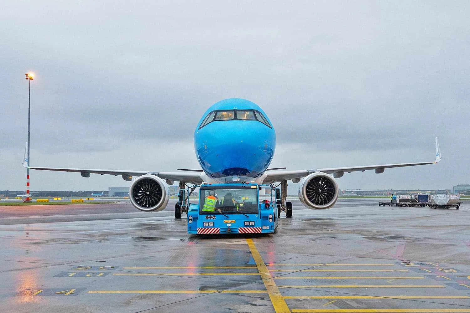 KLM estreia seu primeiro Airbus A321neo em serviço