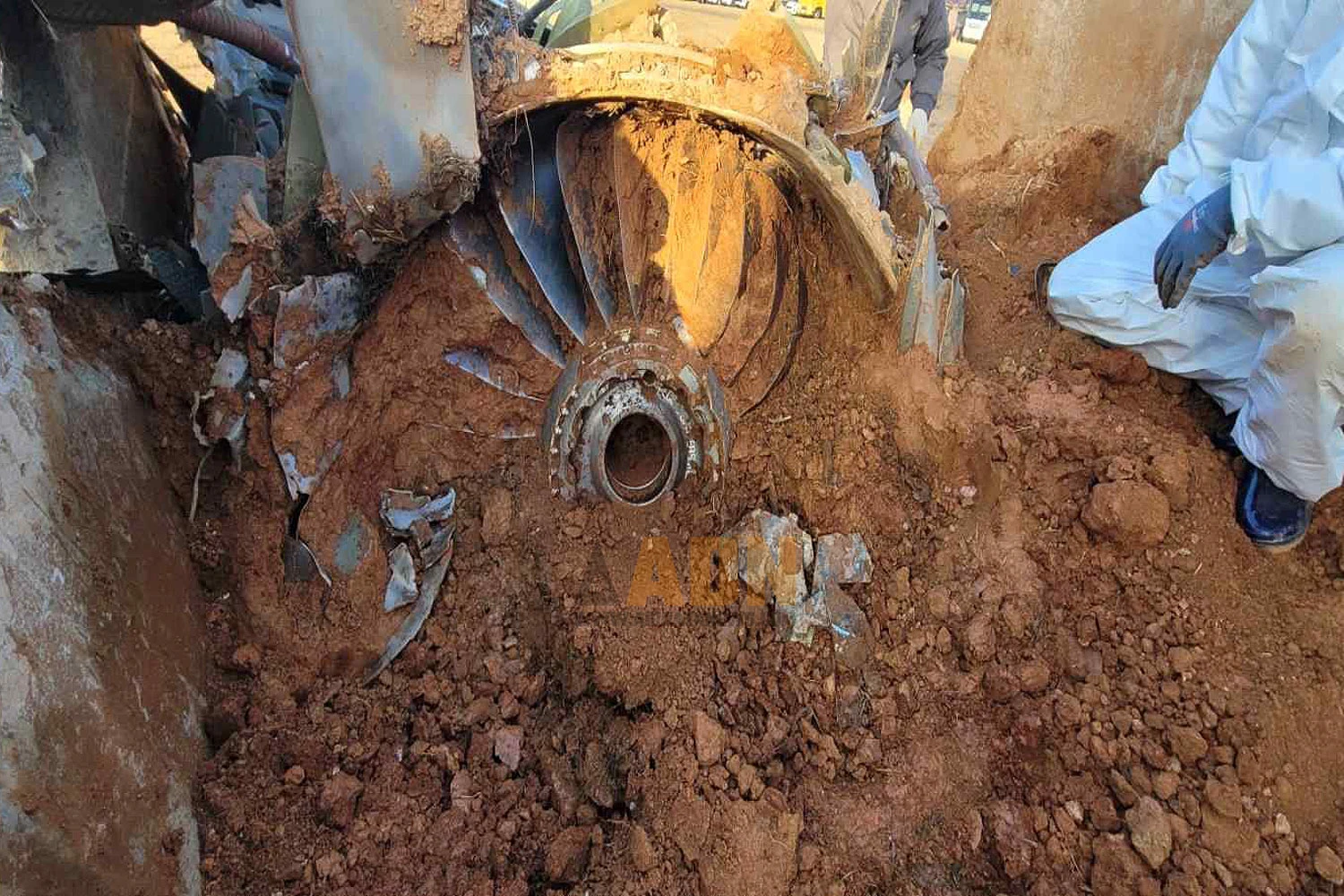 Um dos motores do Boeing 737 (ARAIB)