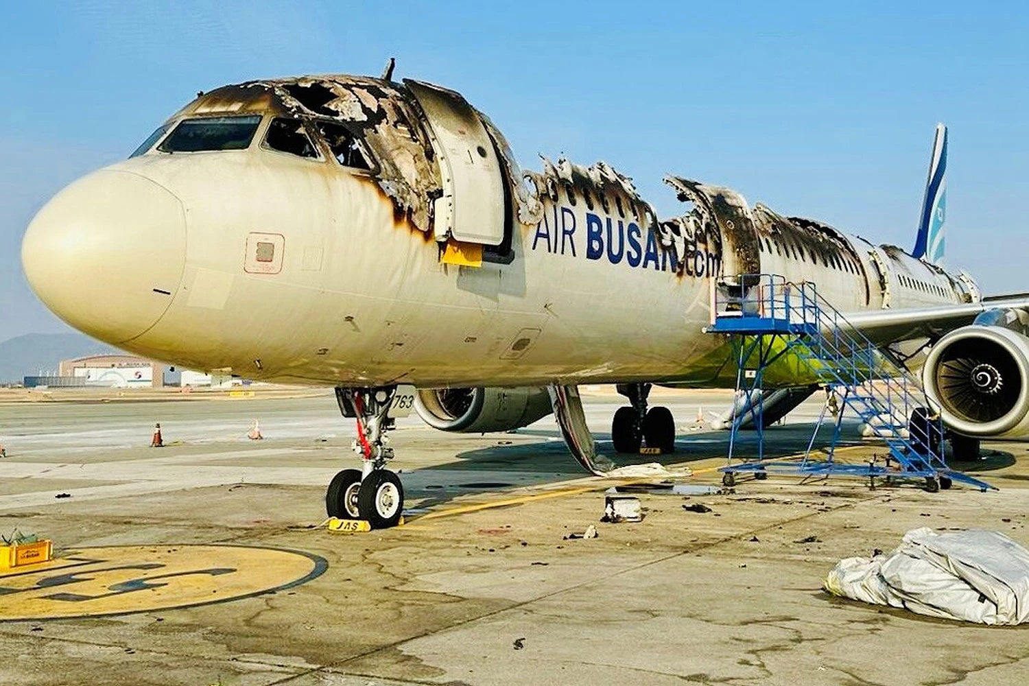 Carregador portátil pode ter iniciado incêndio em Airbus A321 da Air Busan