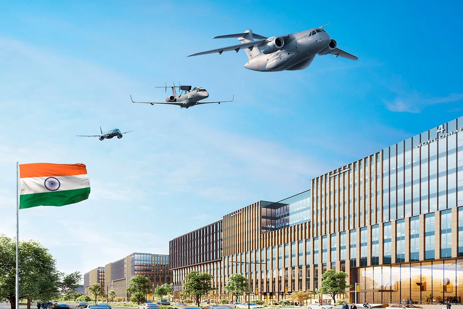 Sede da subsidiária da Embraer ficará em Nova Delhi (Embraer)