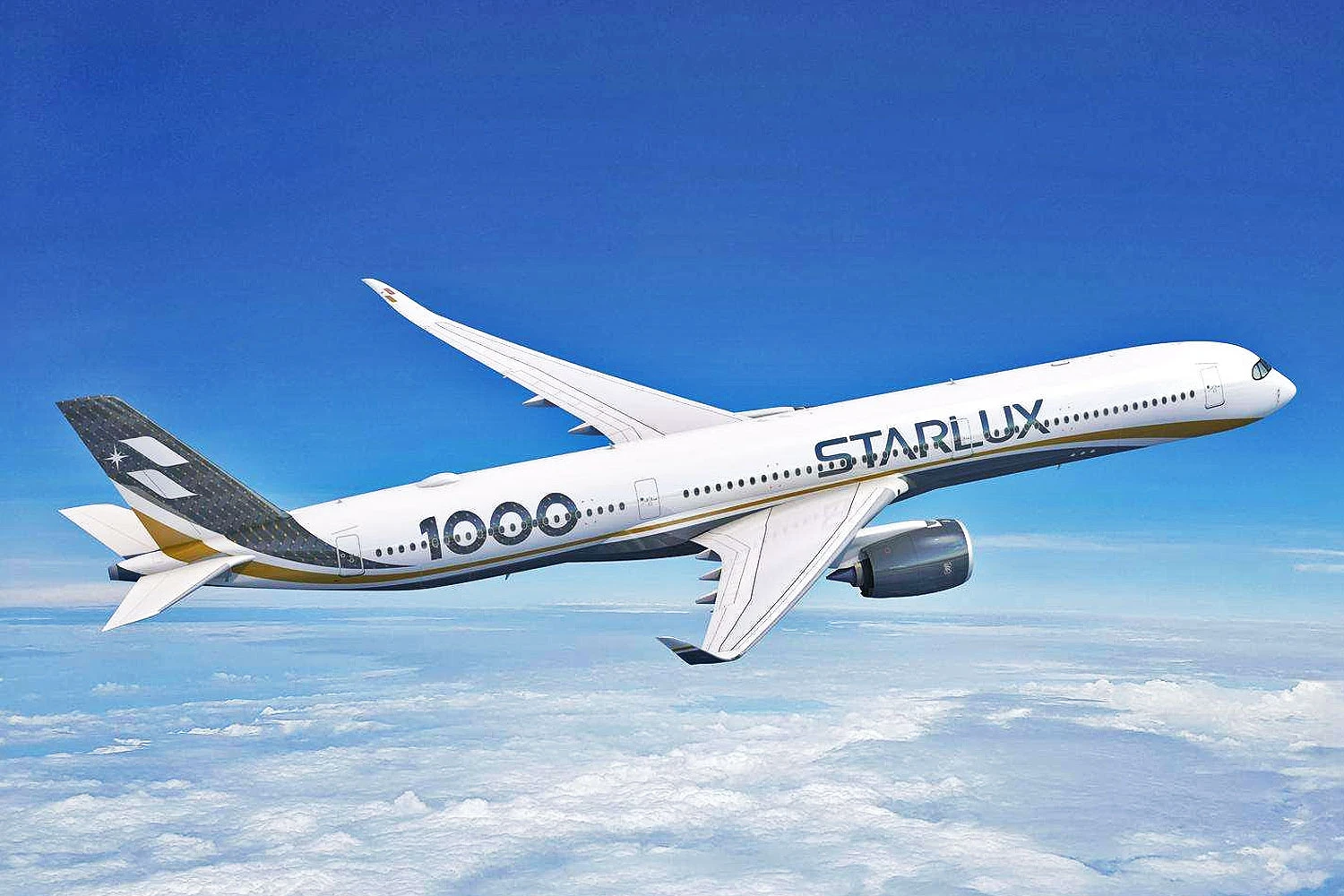 STARLUX encomenda mais 10 Airbus A350-1000 e reforça frota de longo alcance