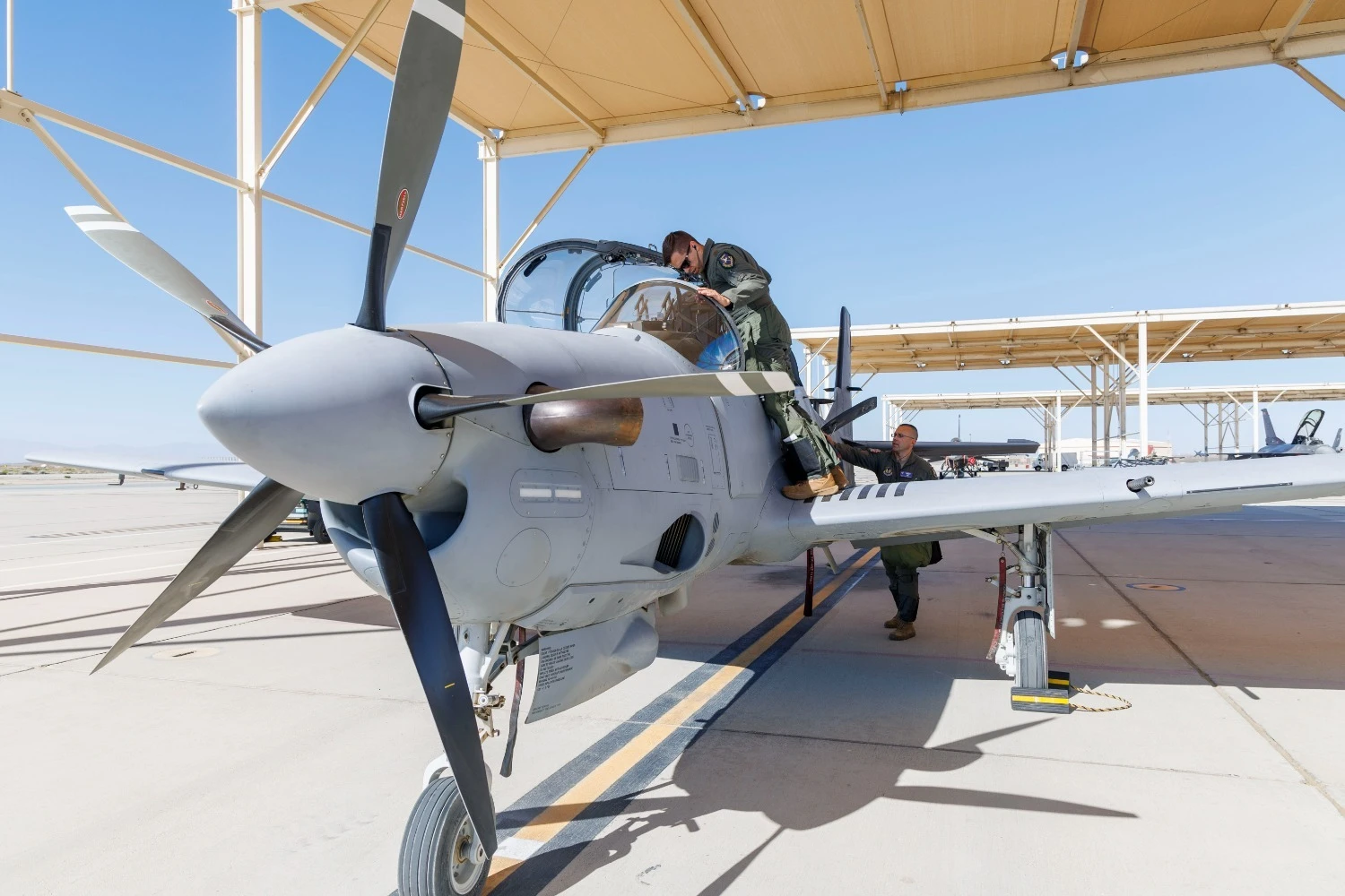 Aeronaves foram transferidas após fim de programa (USAF)