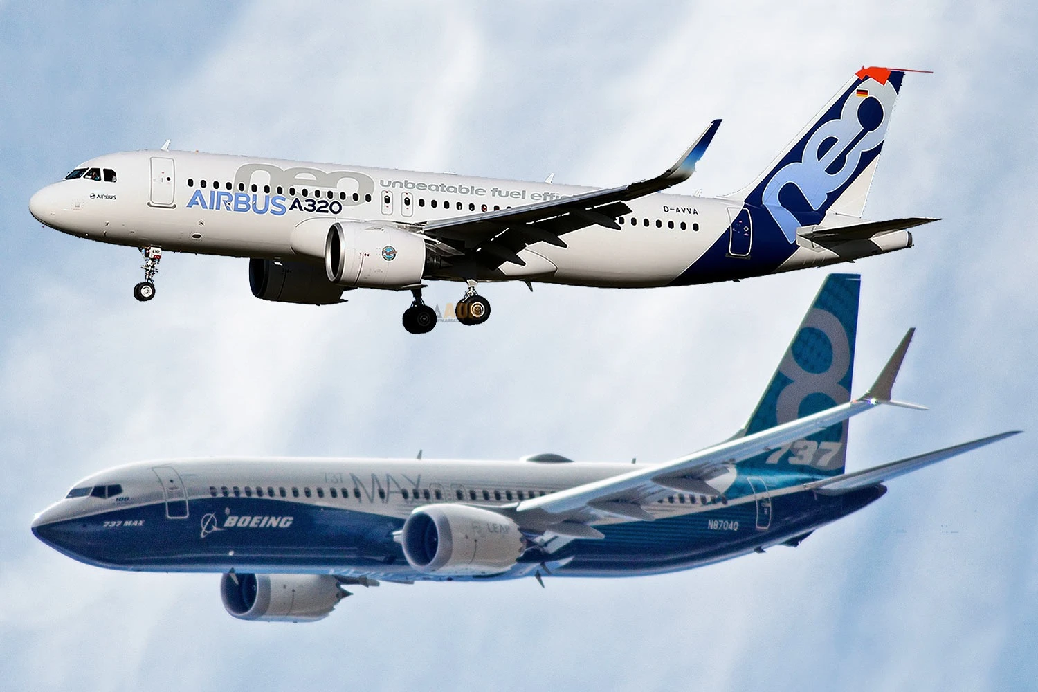 A320 vs 737 (Pedro Aragão/pjs2005)