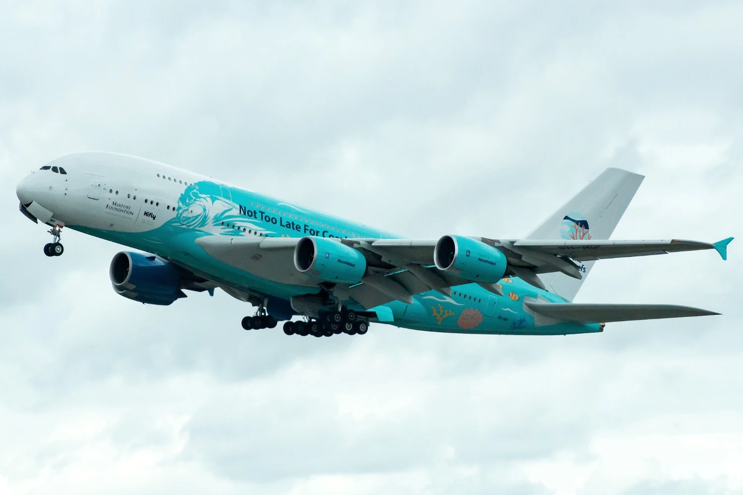 Airbus A380 parado há quatro anos voa novamente e deve ser usado por nova empresa