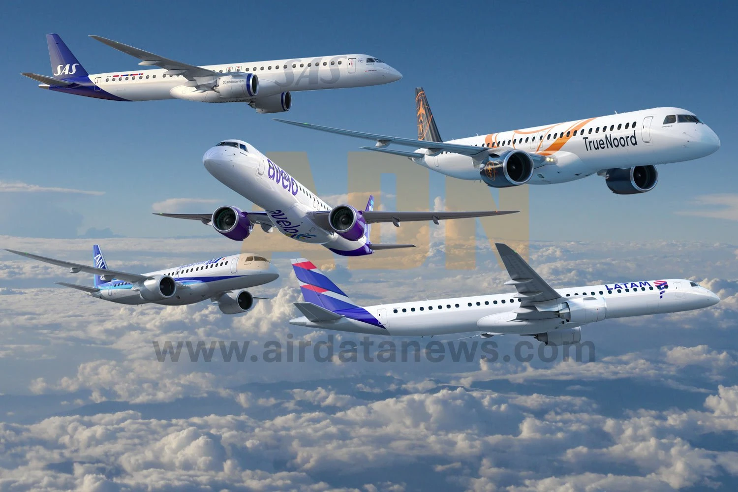 Embraer visa produção anual de 100 E-Jets até 2027 ou 2028