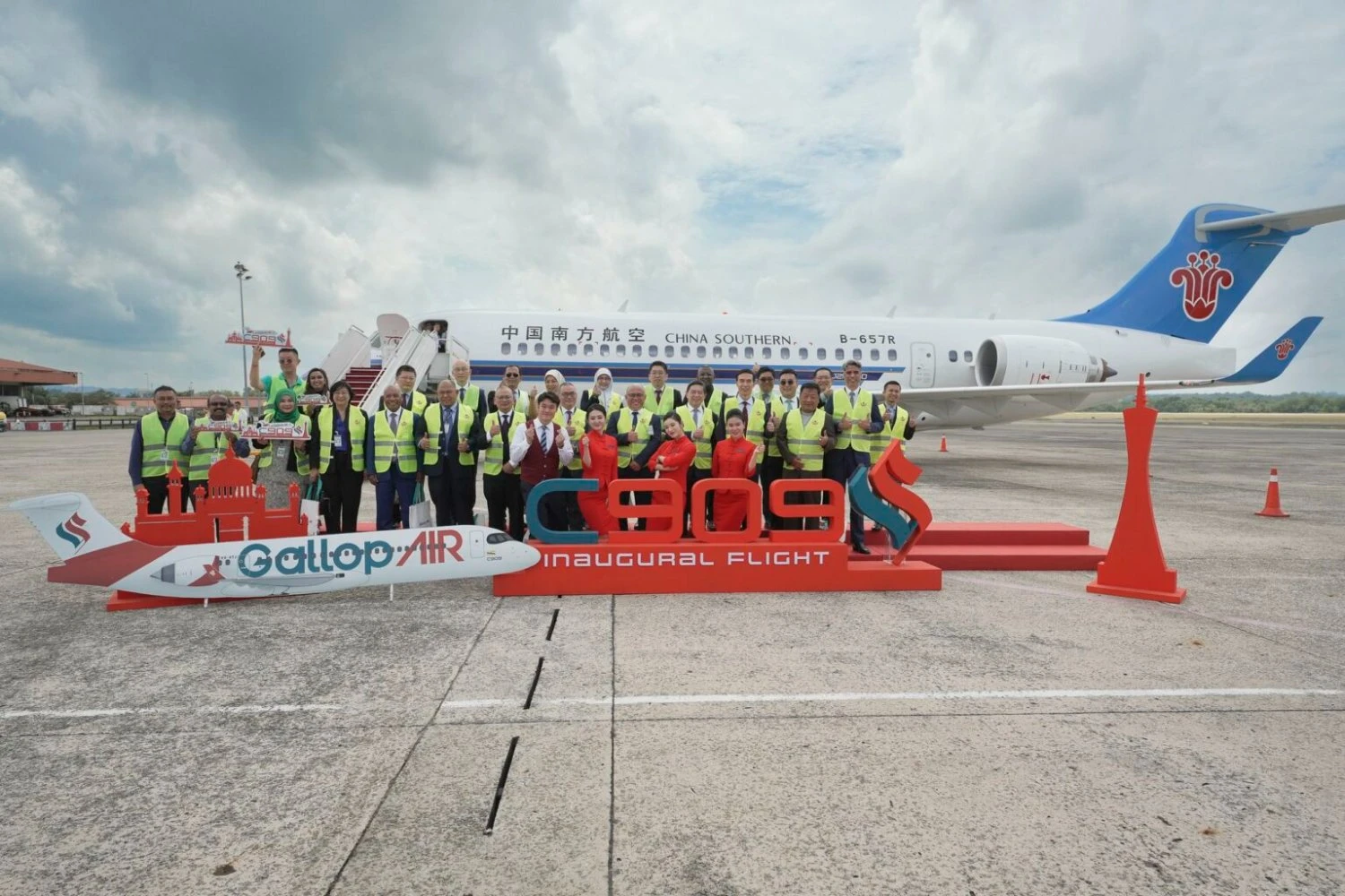 Brunei autoriza jatos C909 e C919 a operarem em empresas do país