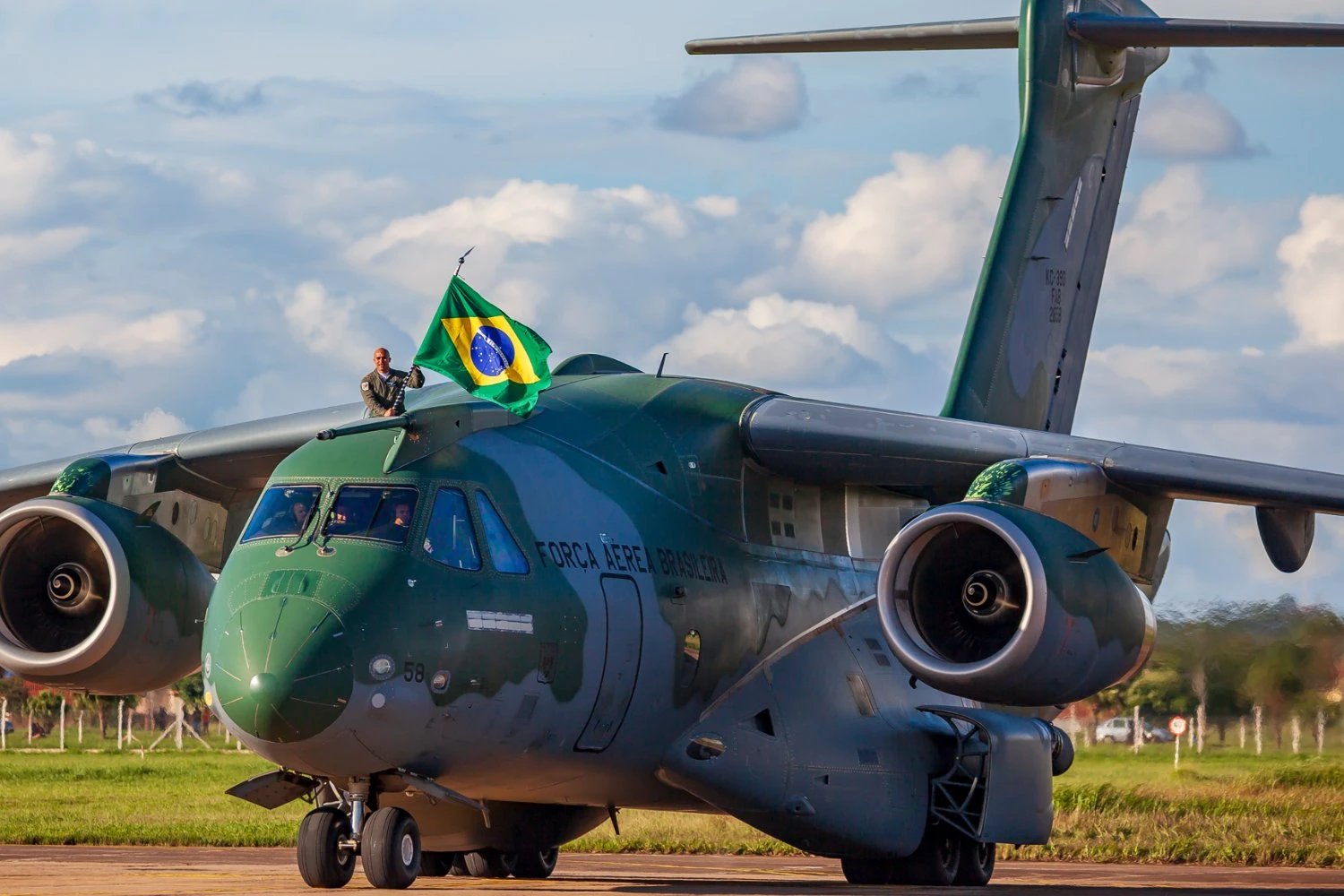 Frota de Embraer KC-390 da Força Aérea Brasileira está em sua maioria fora de operação