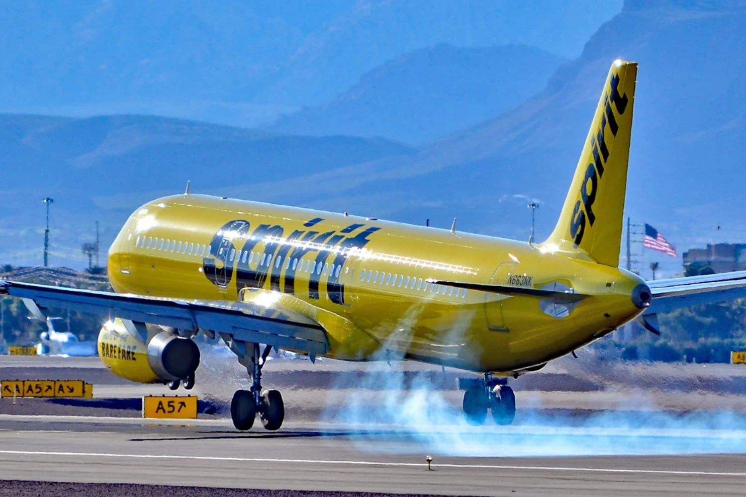 Airbus A321 da Spirit Airlines (Tomás Del Coro)