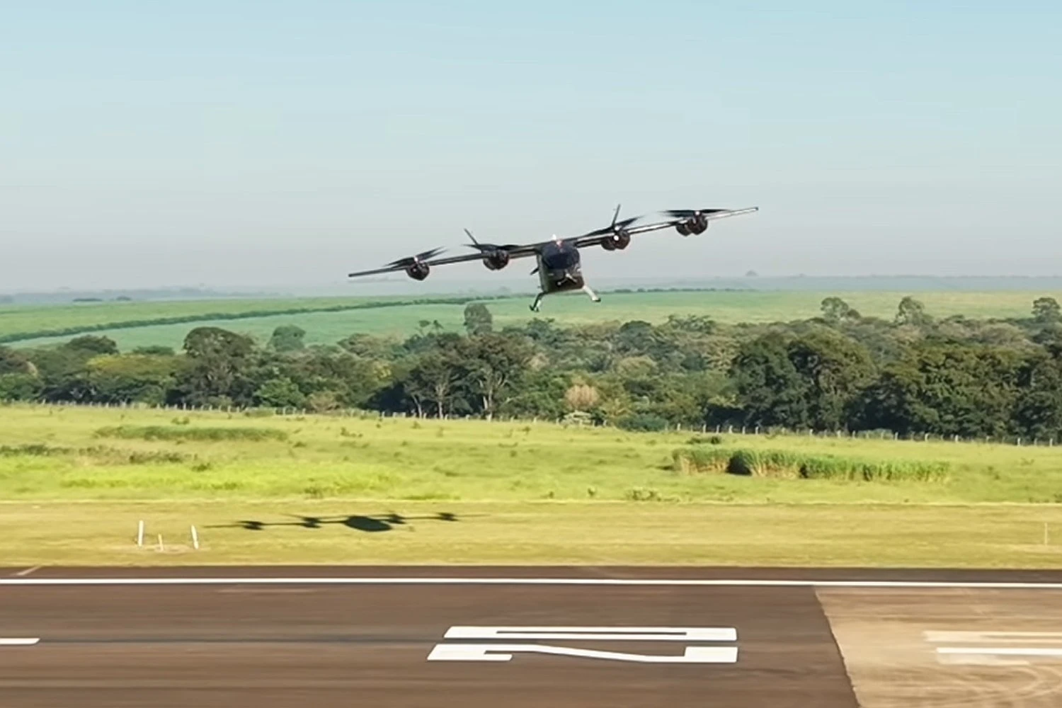 Eve eVTOL durante testes