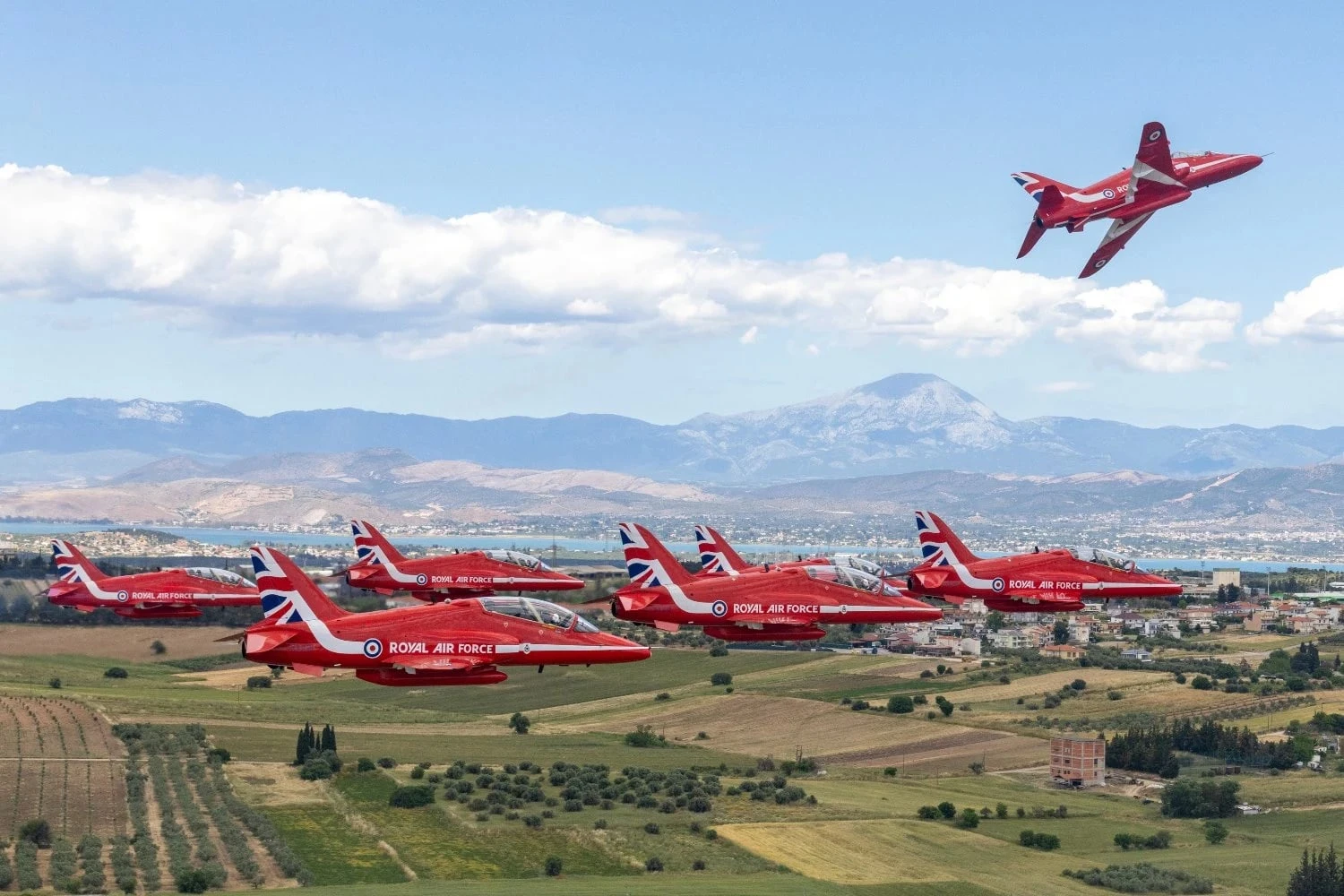 “Esquadrilha da Fumaça” britânica reduz número de aviões em voo para preservar frota
