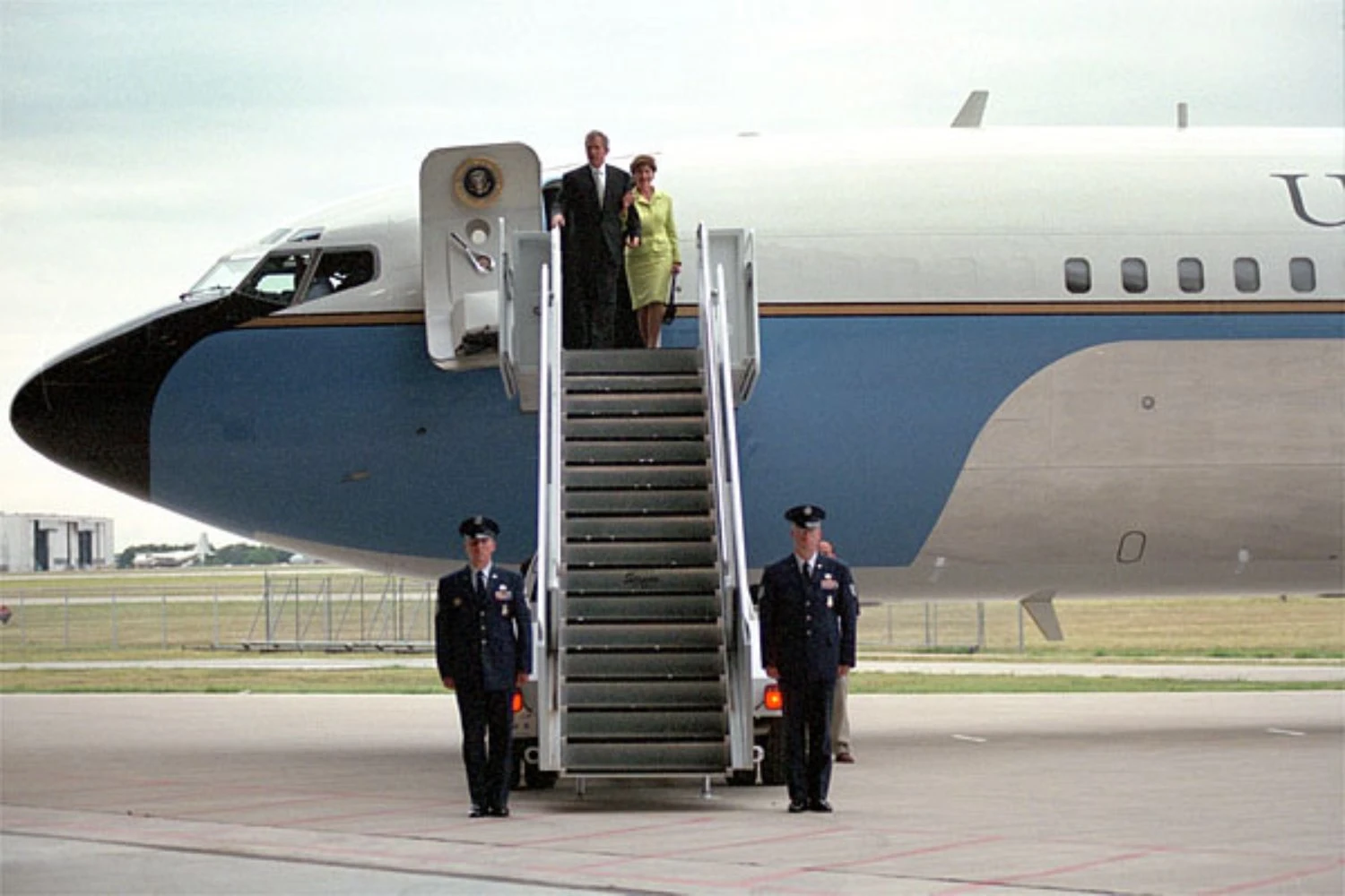 George Bush encerrou a carreira do VC-137C