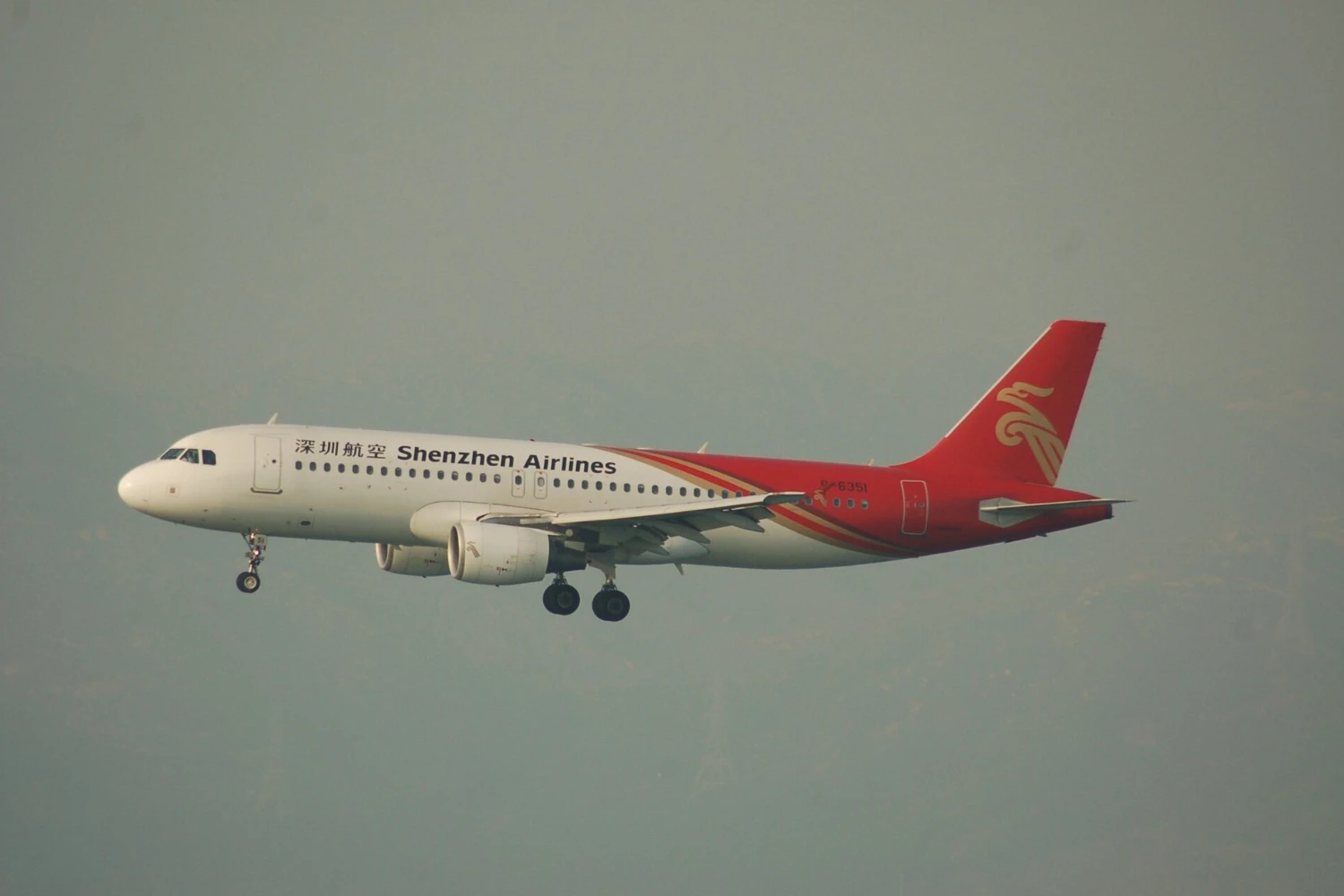 Airbus A320 da Shenzen Airlines