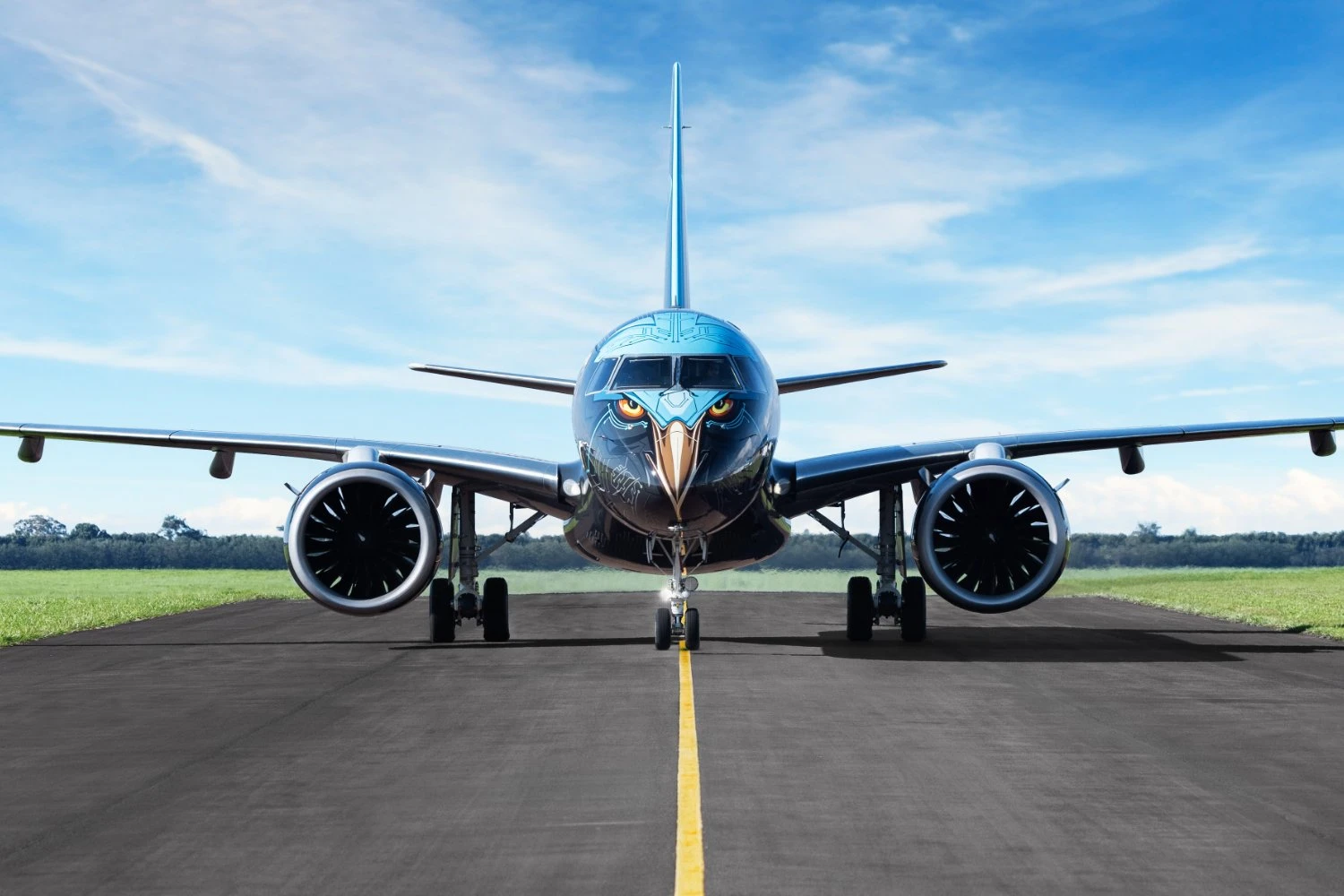 Jatos Embraer E2 têm tecnologia que reduz risco de saída de pista aprovada na Europa