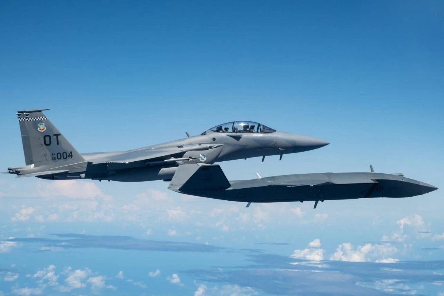 Drone MQ-28 Ghost Bat da Boeing participa de exercício militar com a Força Aérea dos EUA