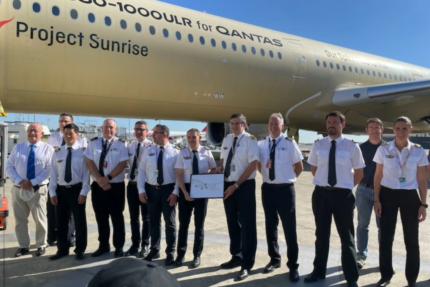 Airbus conclui voo de 24 horas com o primeiro A350-1000ULR da Qantas