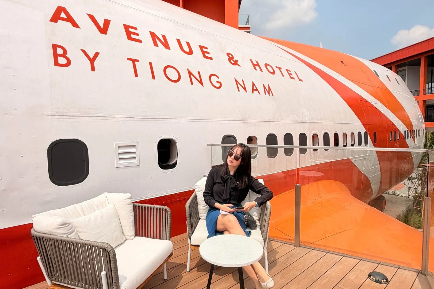 Boeing 747que virou hotel na Malásia