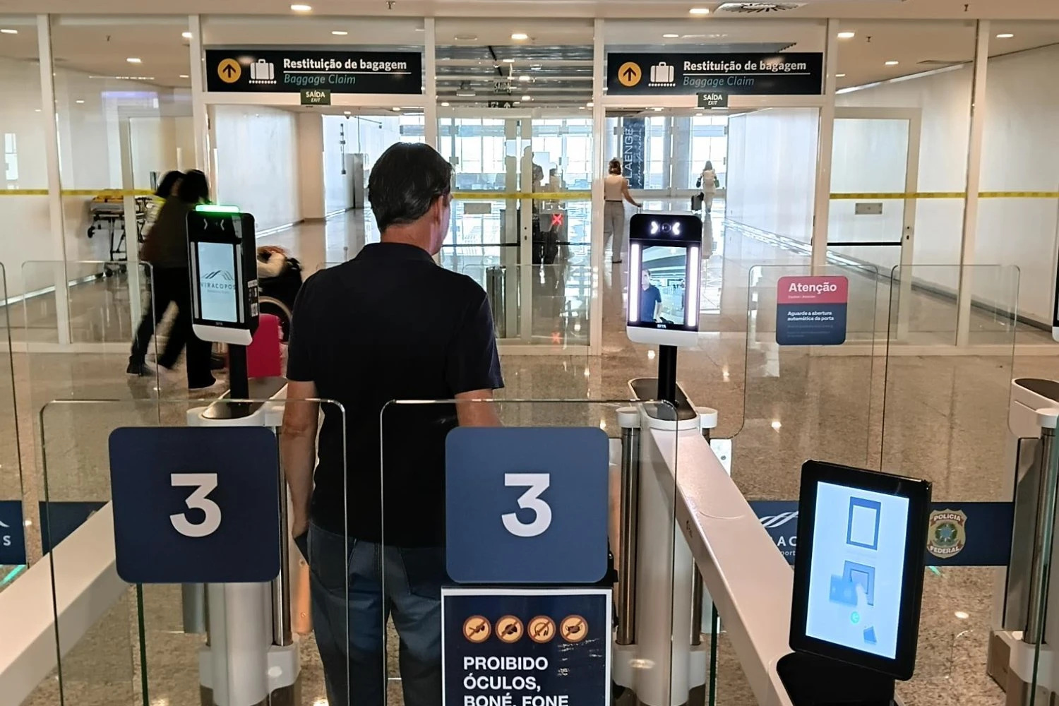 Controle automatizado de fronteira