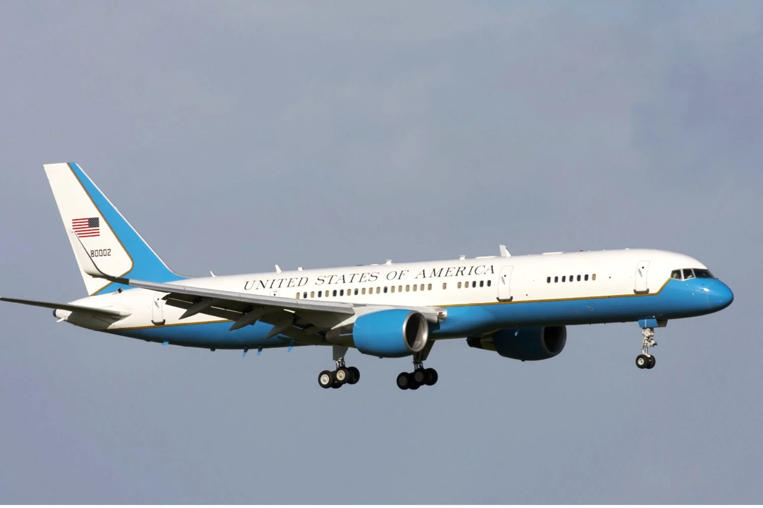 Jato C-32 similar ao que Trump teria voado | ROB SCHLEIFFERT