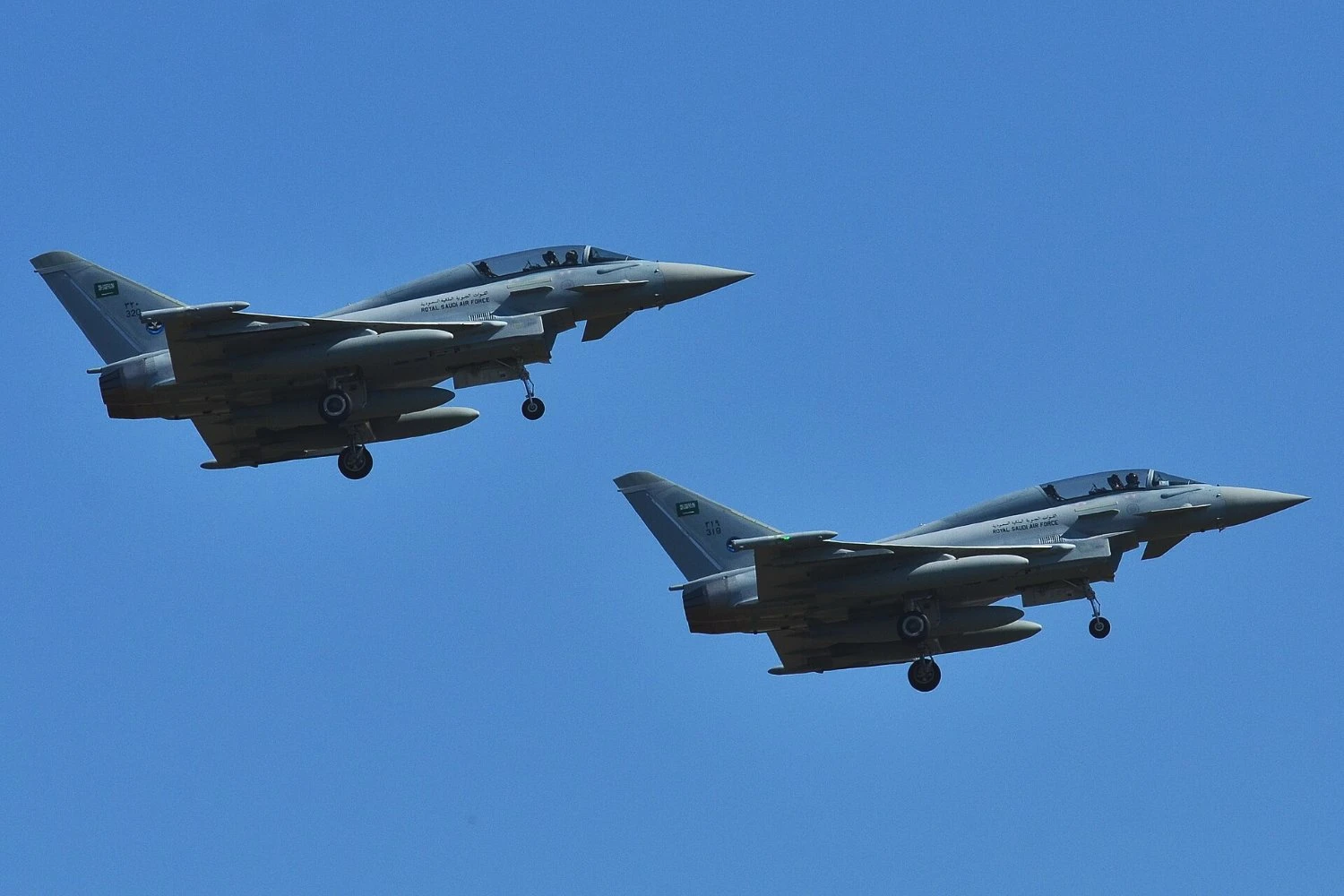 Eurofighter Typhoon da Força Aérea Real Saudita