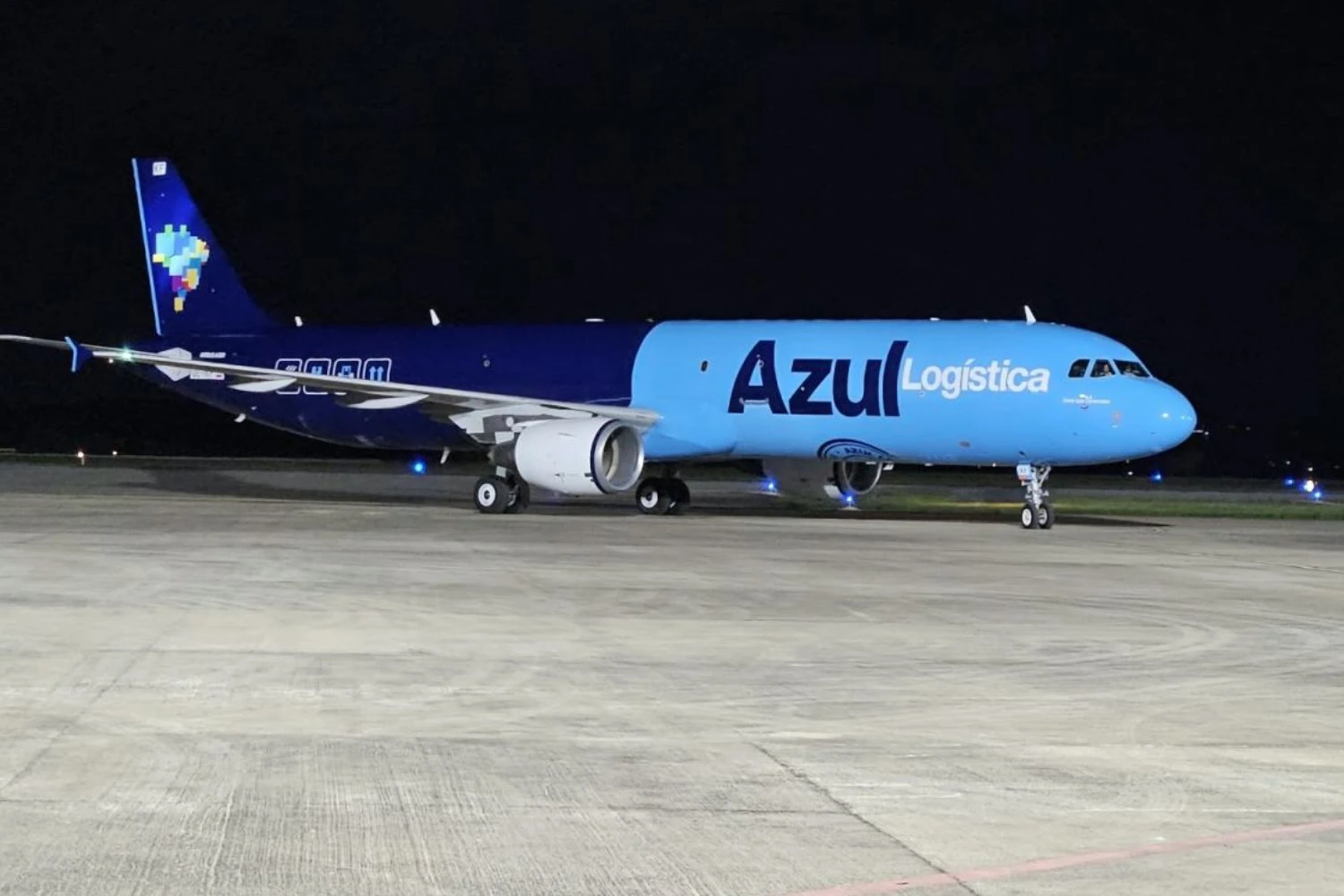 Terceiro A321 cargueiro da Azul, que receberá a matrícula PS-AJF