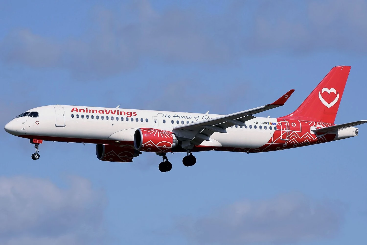 Airbus A220-300 AnimaWings YR-CHR