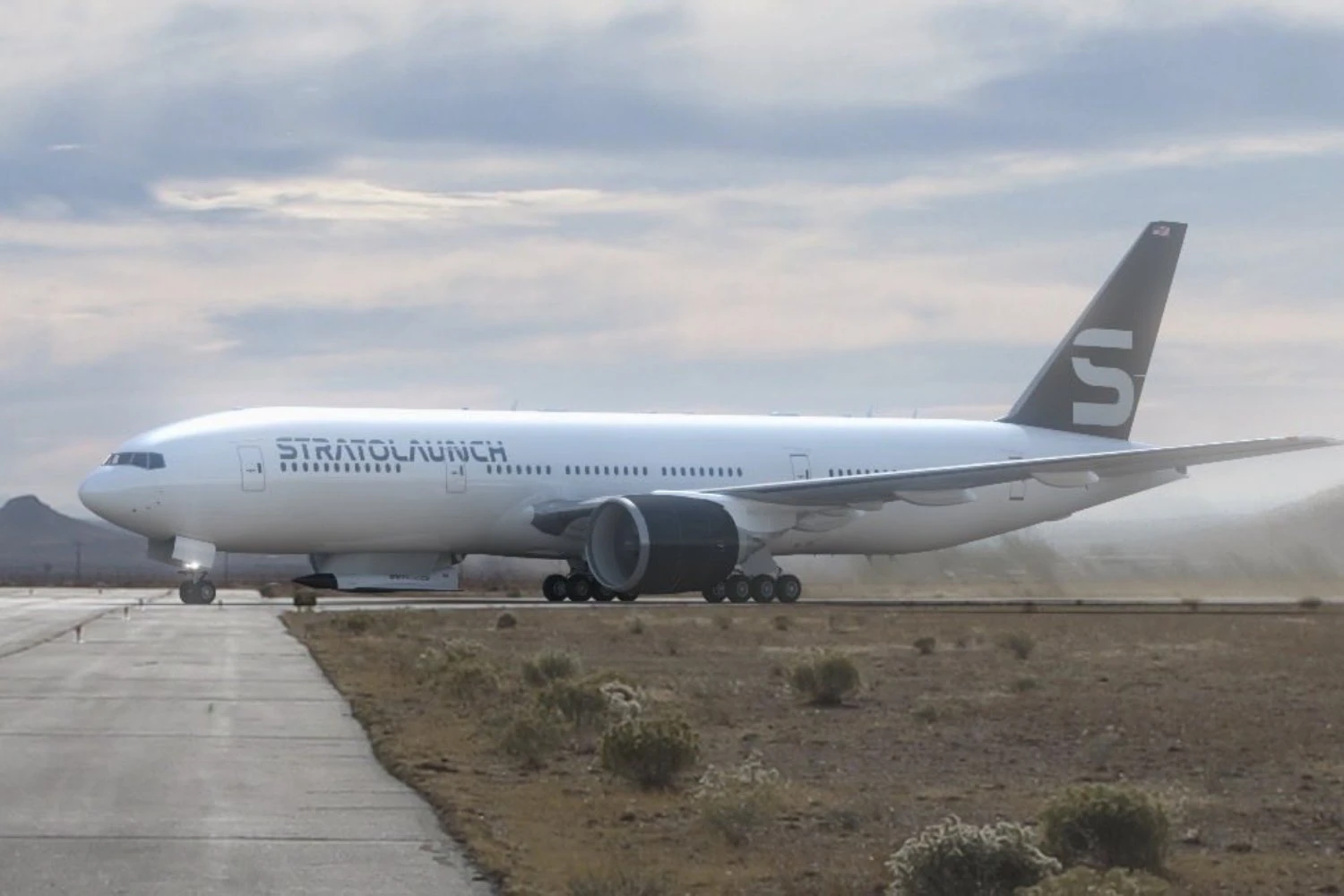 A Stratolaunch comprou um 777-200ER