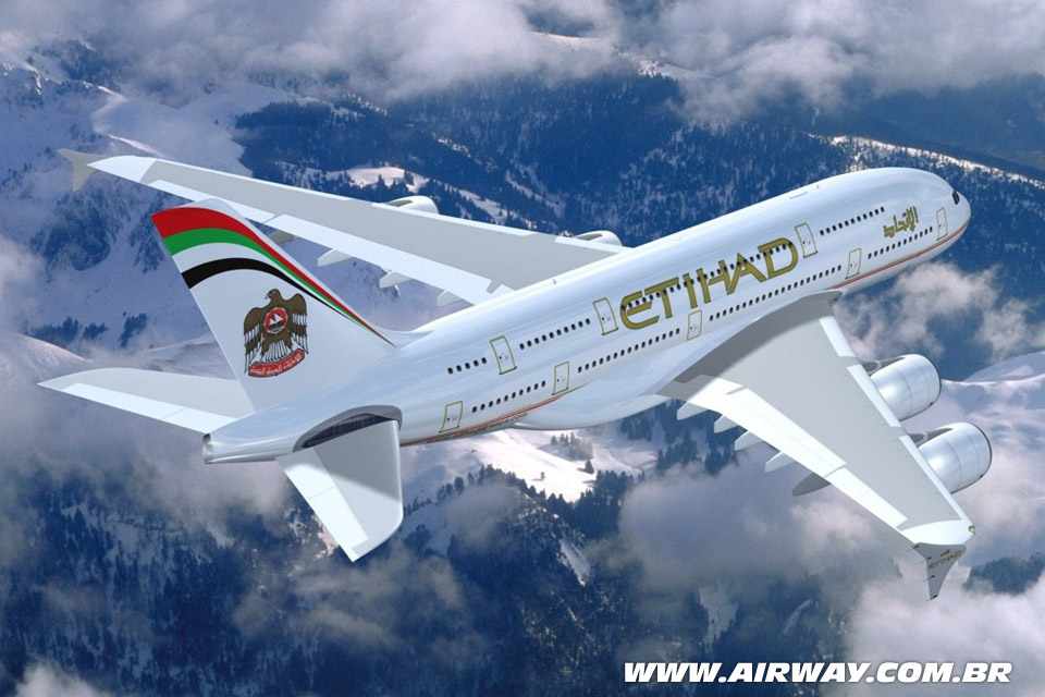 Airbus A380 da Etihad