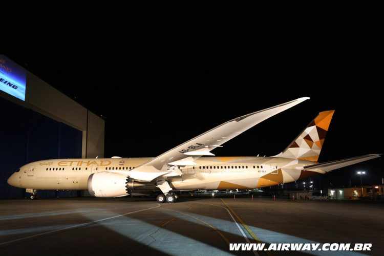 Boeing 787-9 da Etihad Airways