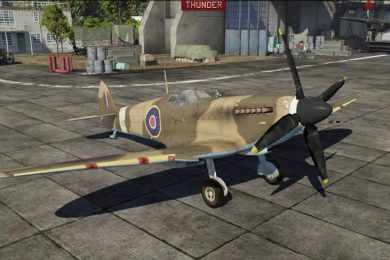 O Spitfire é o destaque no lado britânico