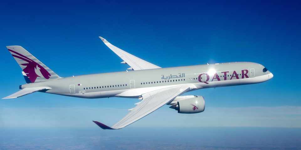 A Qatar Airways é por enquanto o único operador do A350, com dois aviões em serviço