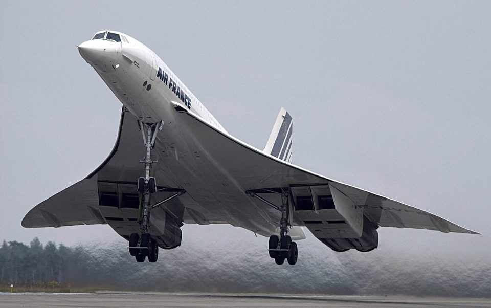 O Concorde podia voar entre Paris e Nova York em apenas três horas (Air France)