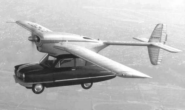 Nos 1950 um Chevrolet Convair ganhou asas e voou