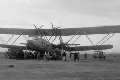 Um antigo Handley Page HP42, dos anos 1930