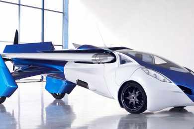 No modo "carro", o AeroMobil pode acelerar a até 160 km/h