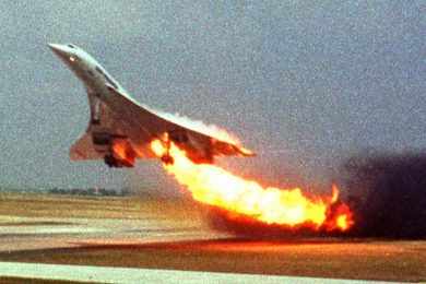O Concorde registrou apenas um acidente em 27 anos de operação