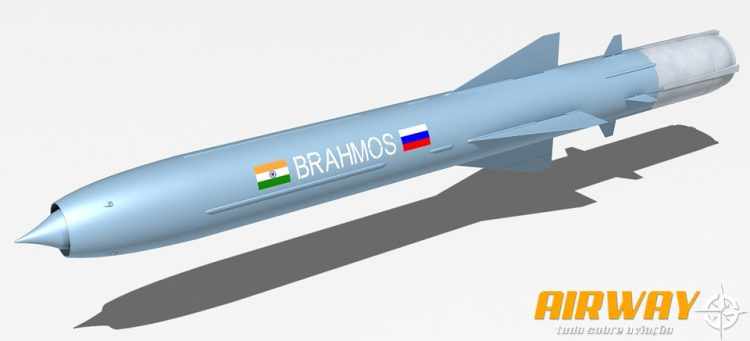 O míssil BrahMos é um projeto indiano e russo