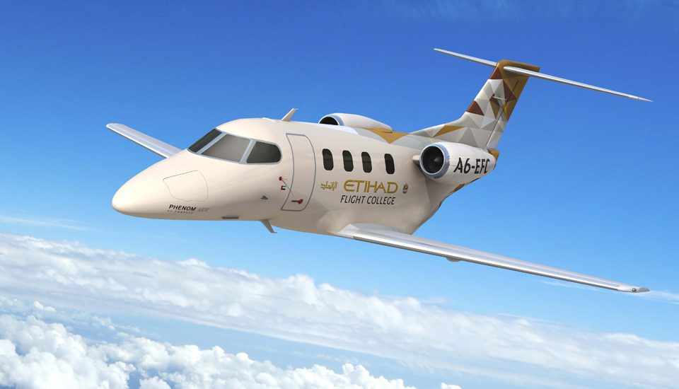 O Embraer Phenom 100 é considerado um dos melhores modelos de sua categoria no mercado mundial (Foto - Embraer)