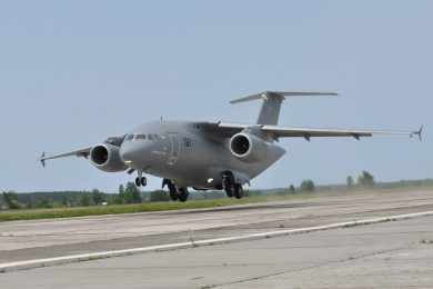 O AN-178 foi desenvolvido em pouco mais de três anos (foto - Antonov)